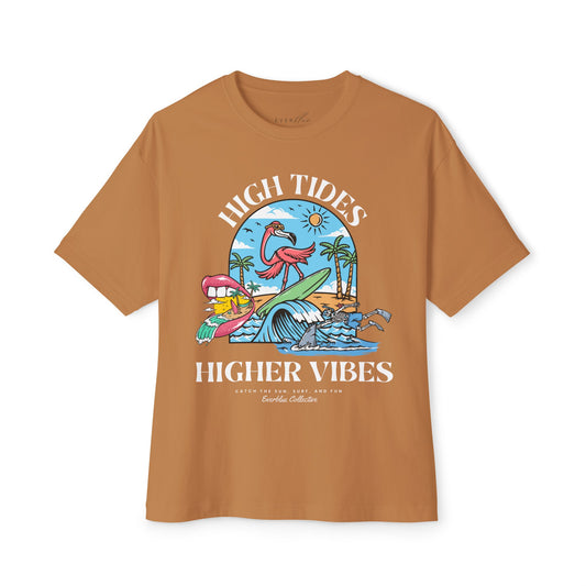 High Tide, Higher Vibes Coastal Tee
