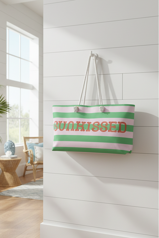 Sunkissed Weekender Bag - Perfect for Beach Trips & Getaways