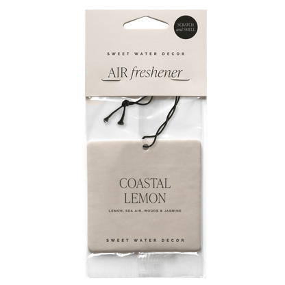 Coastal Lemon Hanging Air Freshener
