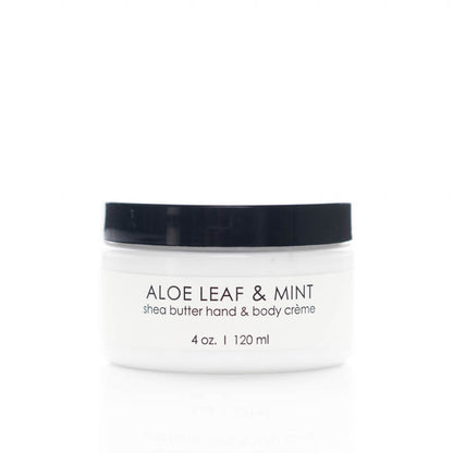 Aloe Leaf & Mint - Shea Butter Hand & Body Creme