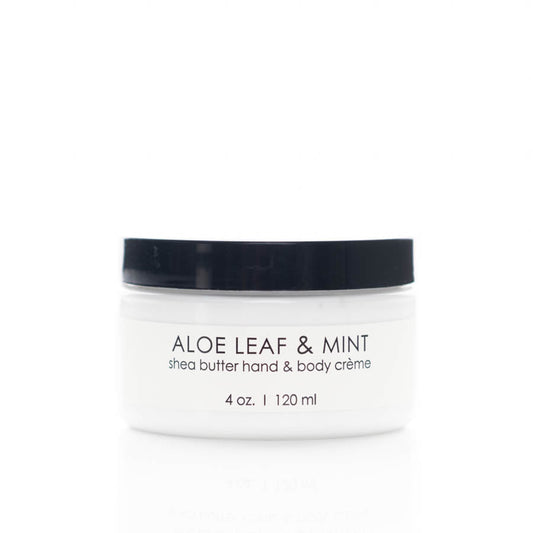 Aloe Leaf & Mint - Shea Butter Hand & Body Creme