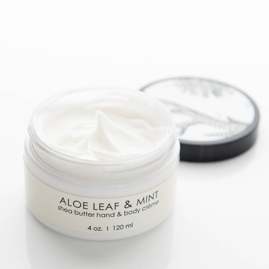 Aloe Leaf & Mint - Shea Butter Hand & Body Creme