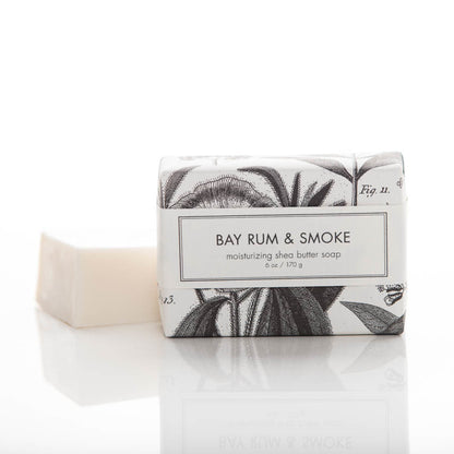Bay Rum & Smoke - Shea Butter Soap
