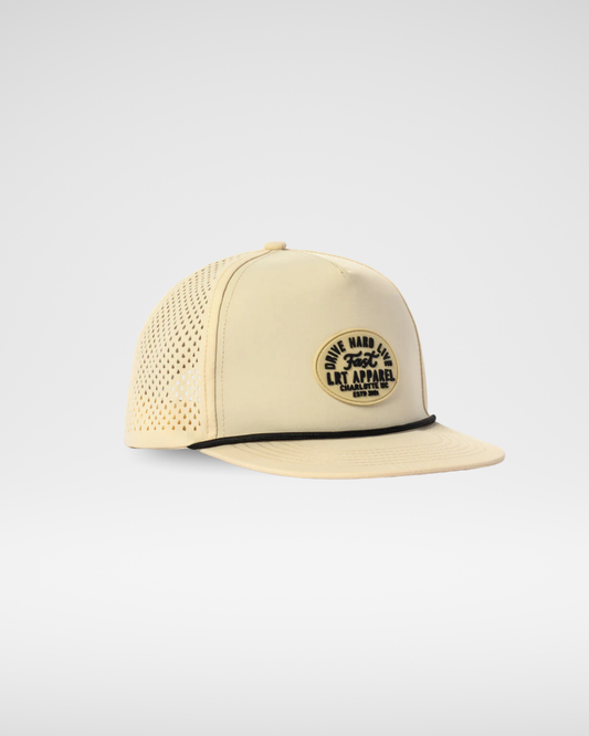 WATERPROOF APEX SNAPBACK HAT - CREAM