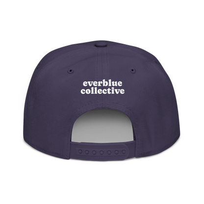 Embroidered Snapback Hat — 'Southern Gentleman' Bold Text Cap