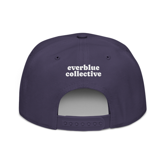 Embroidered Snapback Hat — 'Southern Gentleman' Bold Text Cap