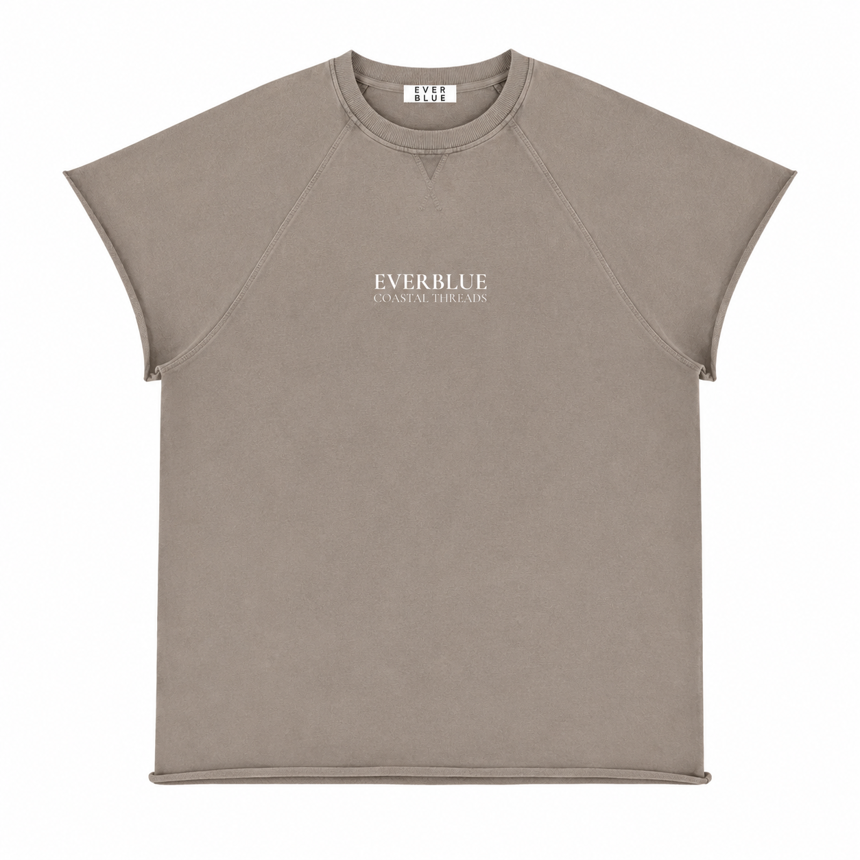 Vintage Washed T-Shirt – Heavyweight Raw Hem Cotton Tee