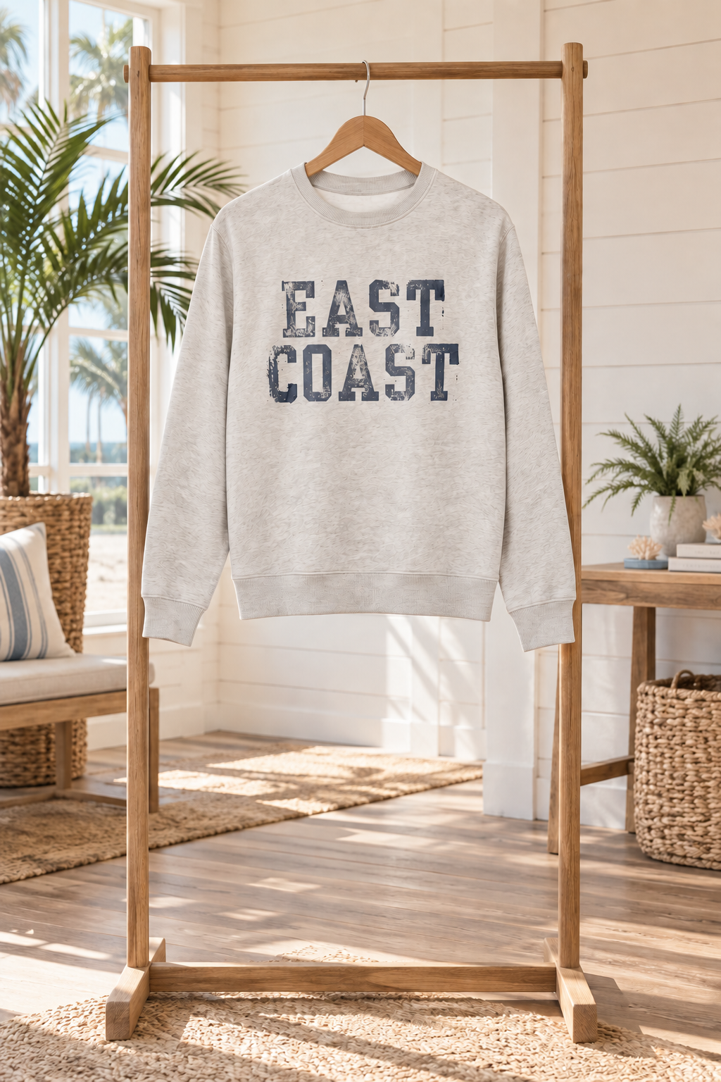 East Coast Relaxed Boyfriend Crewneck