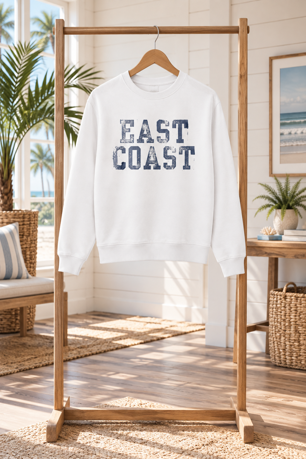 East Coast Relaxed Boyfriend Crewneck