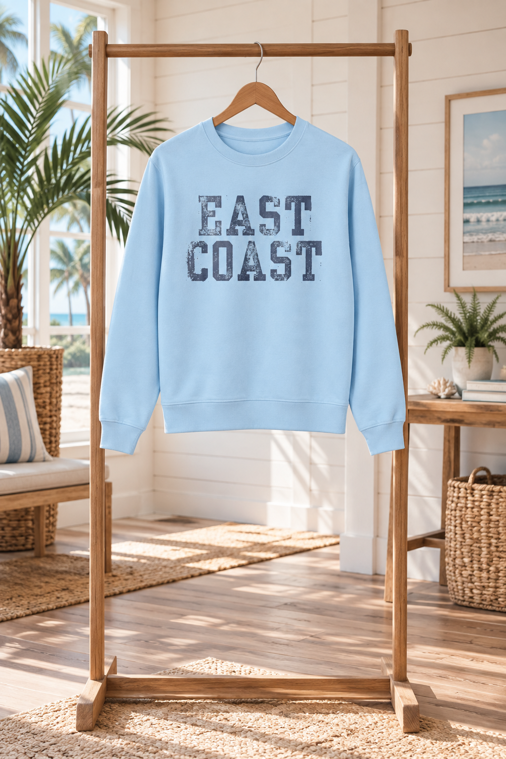 East Coast Relaxed Boyfriend Crewneck