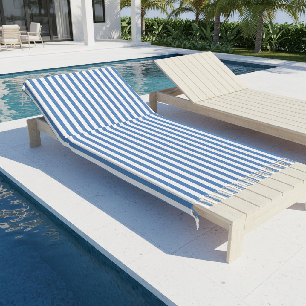 Boho Beach Boulder Cloth - Classic Cabana Design