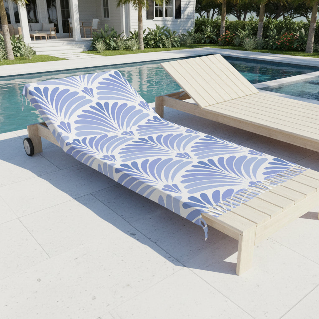 Boho Beach Boulder Cloth - Sea Lily Design