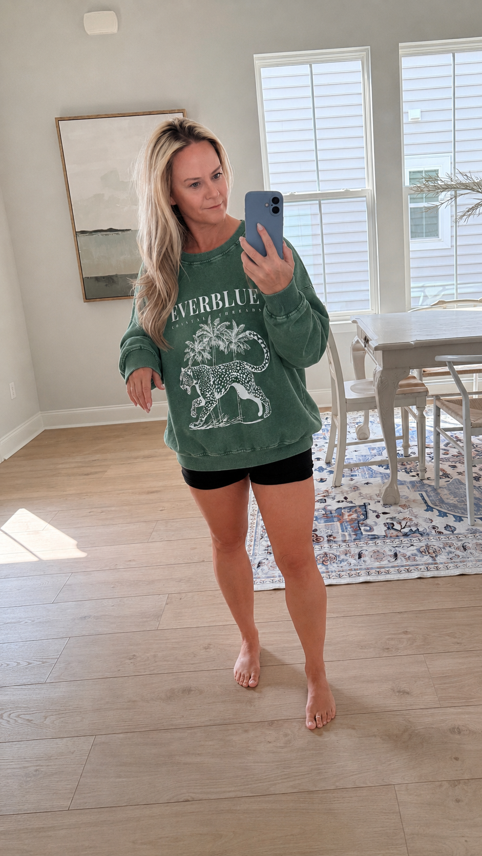 Vintage Leopard Graphic Crewneck