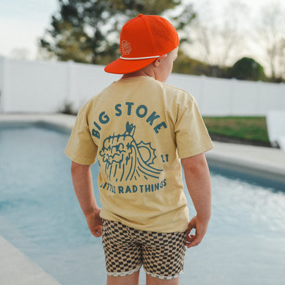 THE CLOUDBREAK TEE - YELLOW BEIGE