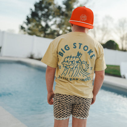 THE CLOUDBREAK TEE - YELLOW BEIGE