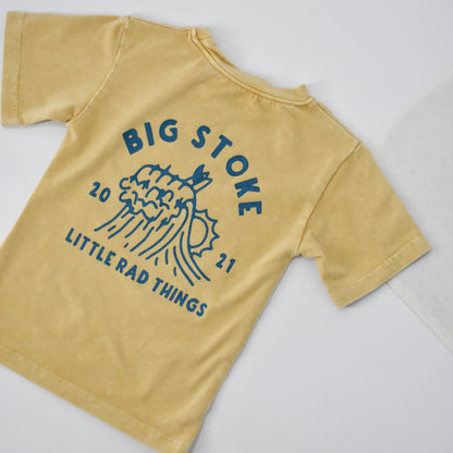 THE CLOUDBREAK TEE - YELLOW BEIGE