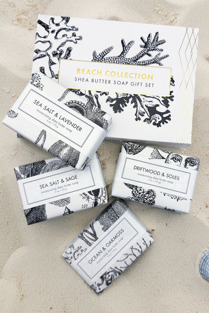 Beach Collection - Shea Butter Soap Gift Set