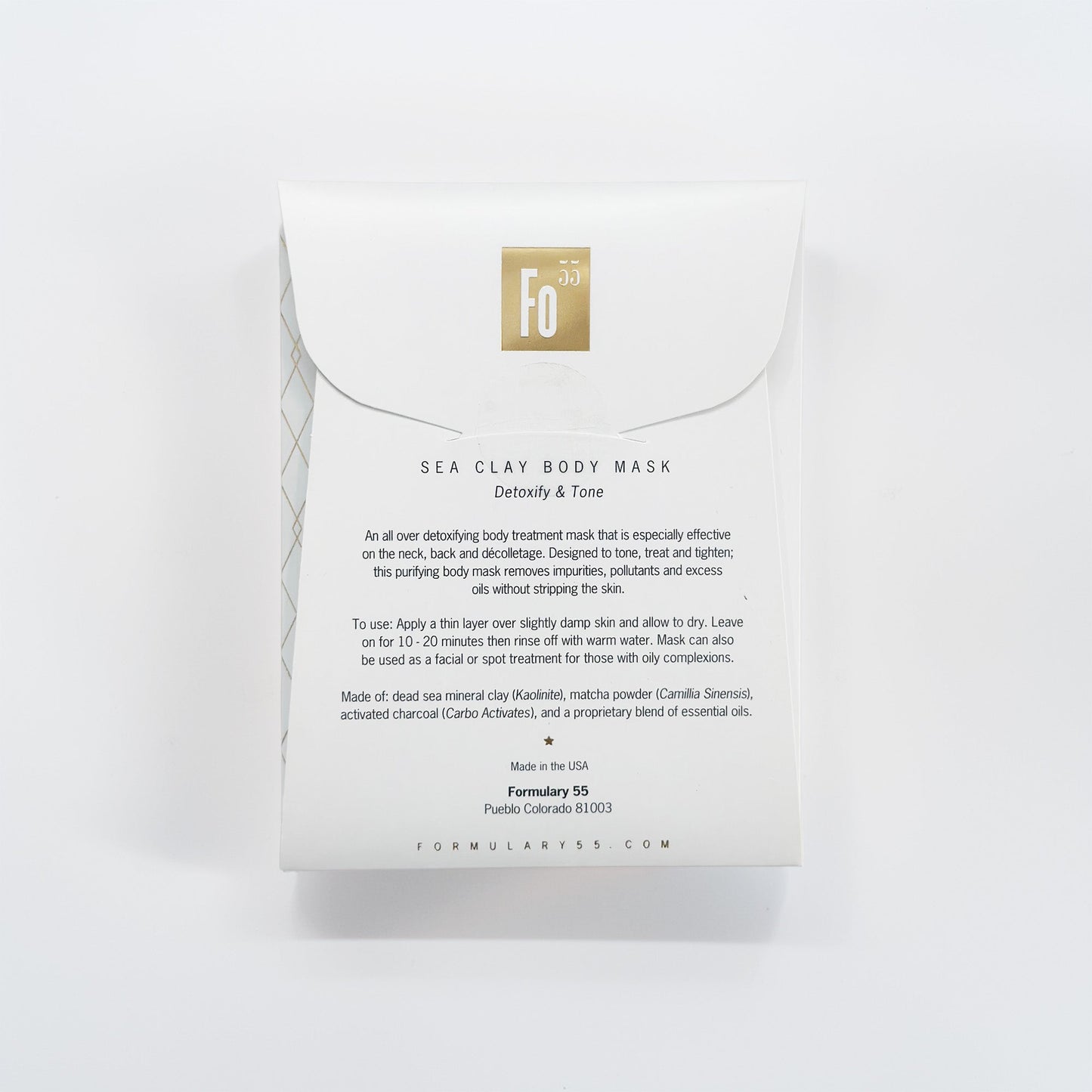 Body Mask Botanical Treatment - SEA CLAY
