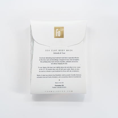 Body Mask Botanical Treatment - SEA CLAY