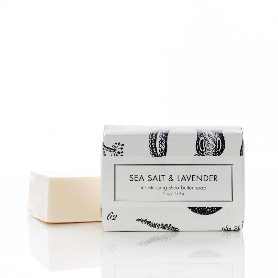 Sea Salt & Lavender - Shea Butter Soap
