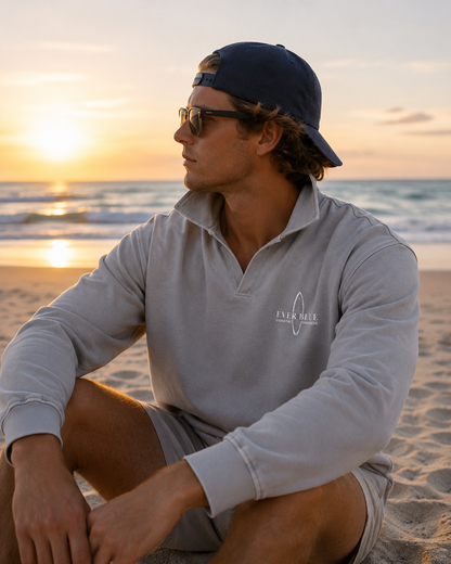 Everblue Surfboard Collared Sweatshirt