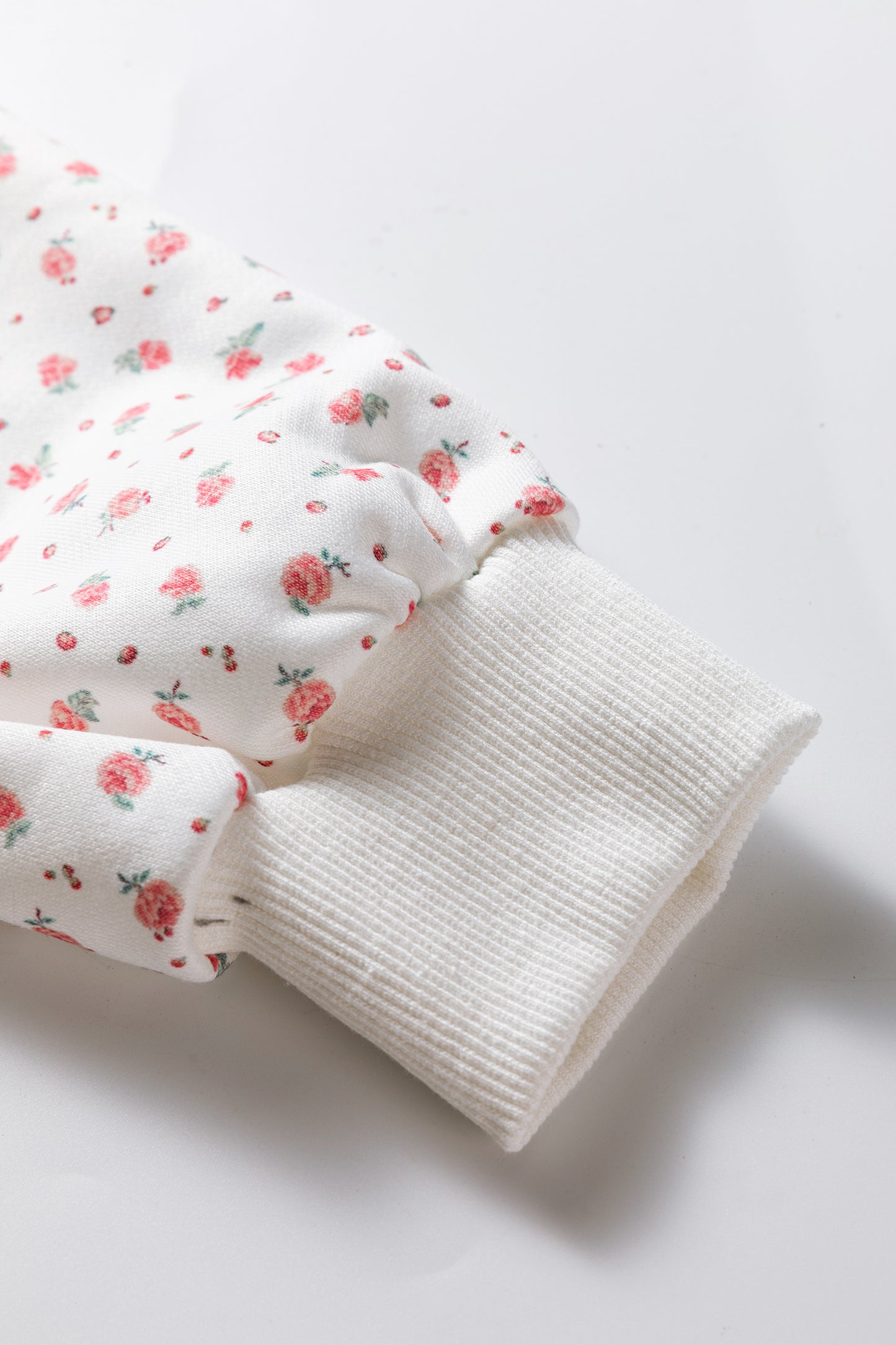 Pink Ditsy Floral Hooded Pant Set