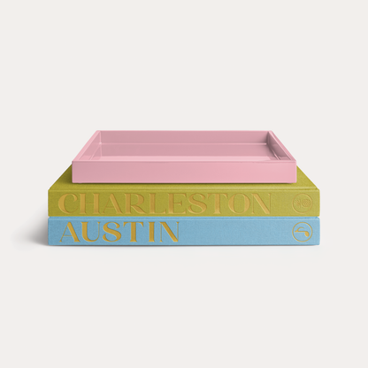 Blush Lacquered Classic Tray