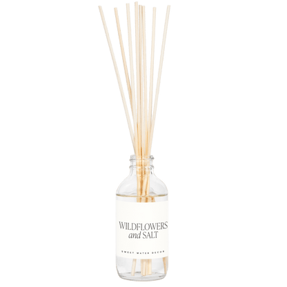 Wildflowers and Salt Clear Reed Diffuser