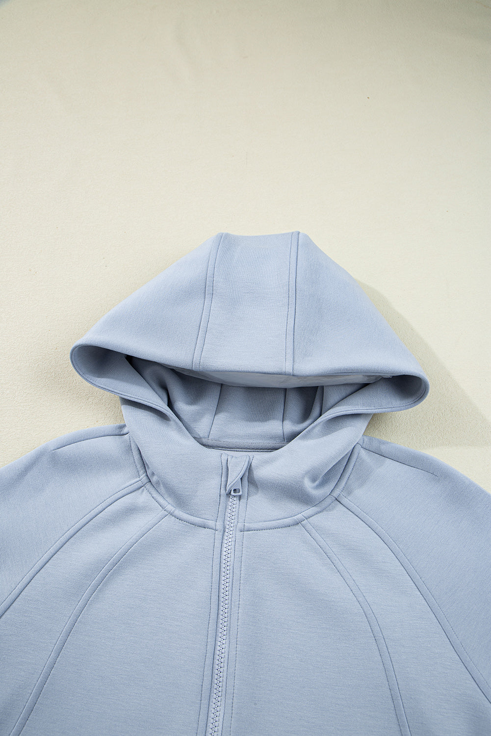 Half Zip Two Piece Pant Set – Hooded Pullover Lounge Outfit