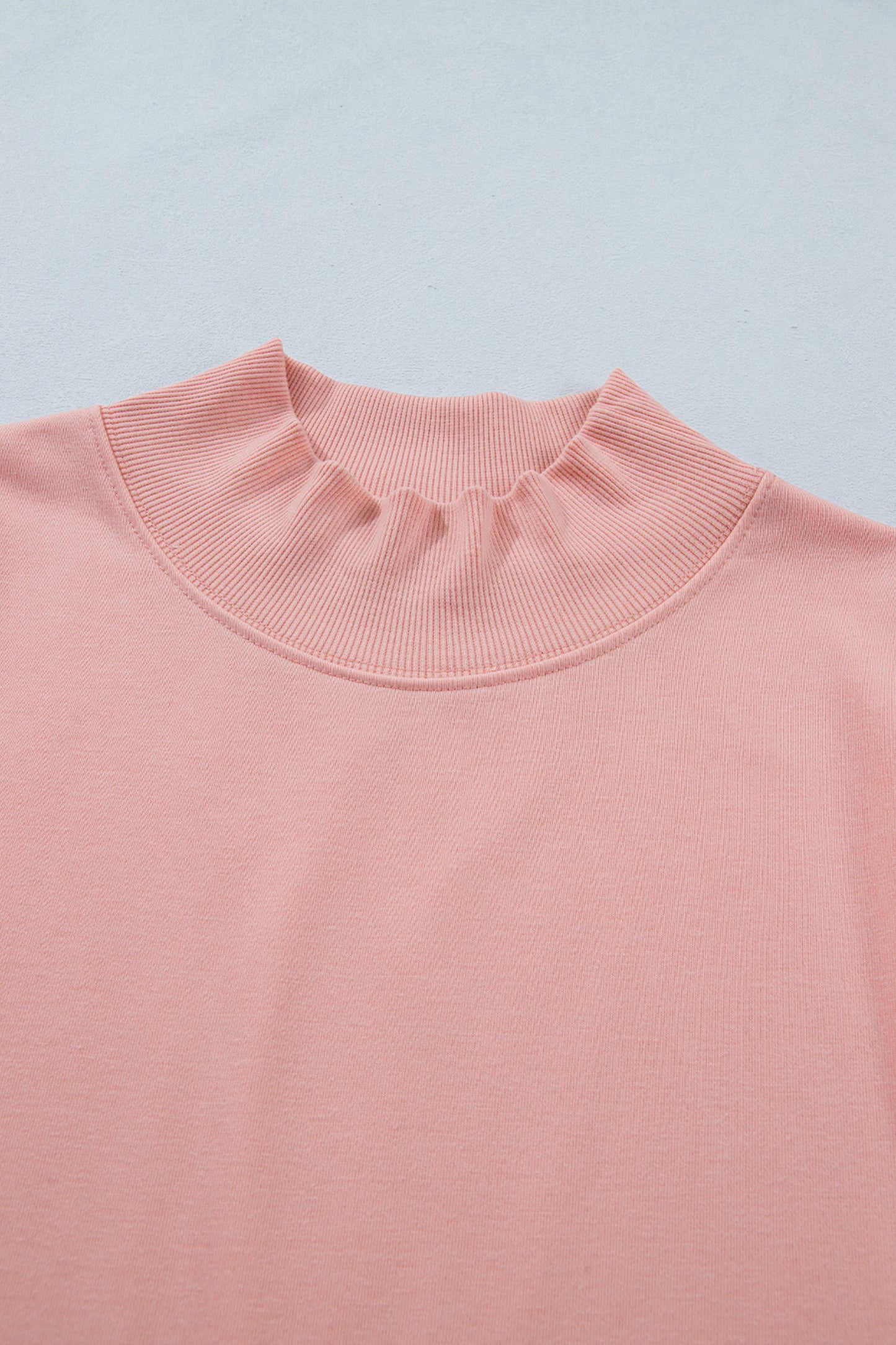 Mock Neck Top – Short Sleeve Pocket Tee
