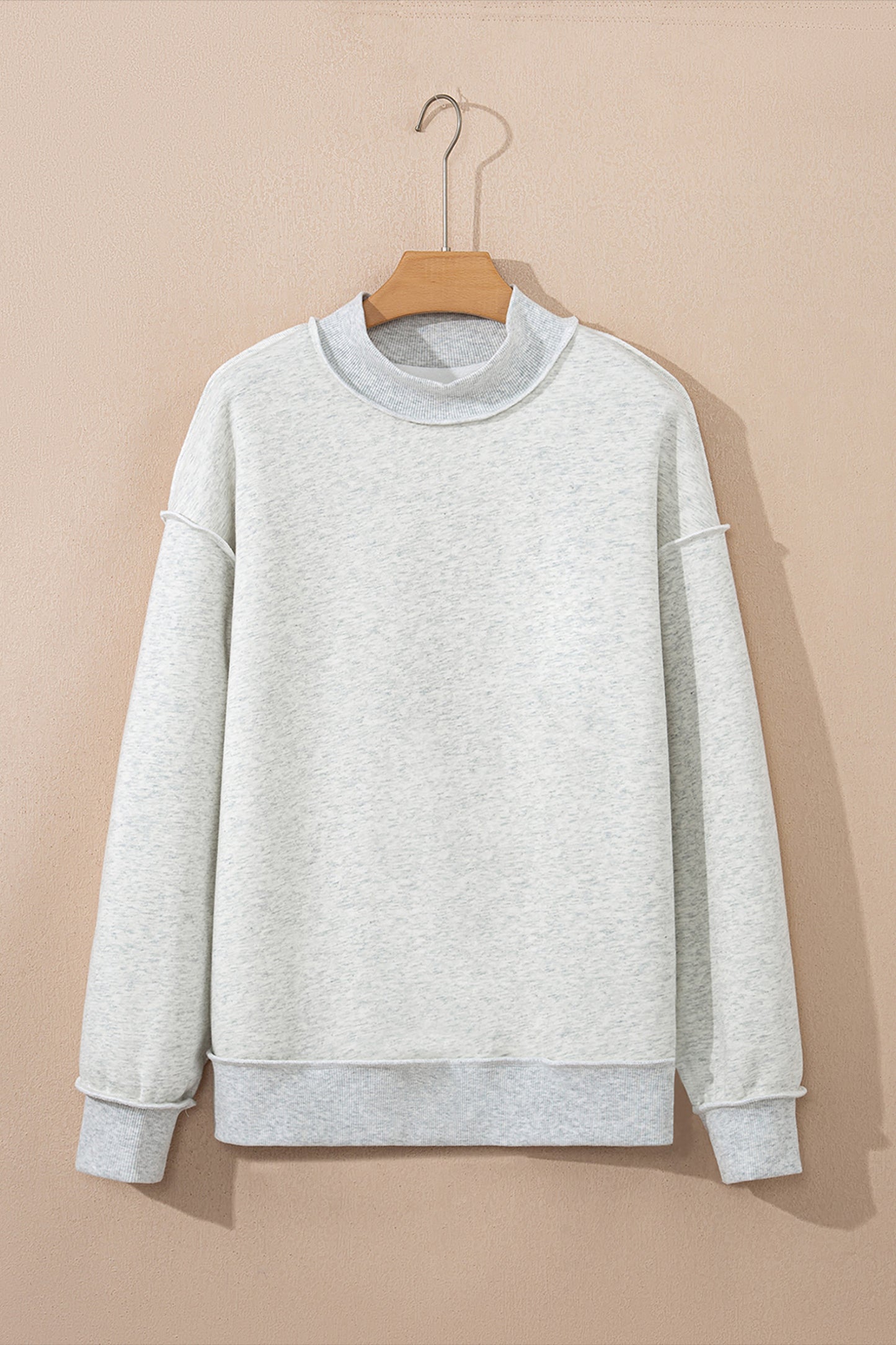 Reversible Mockneck Sweatshirt