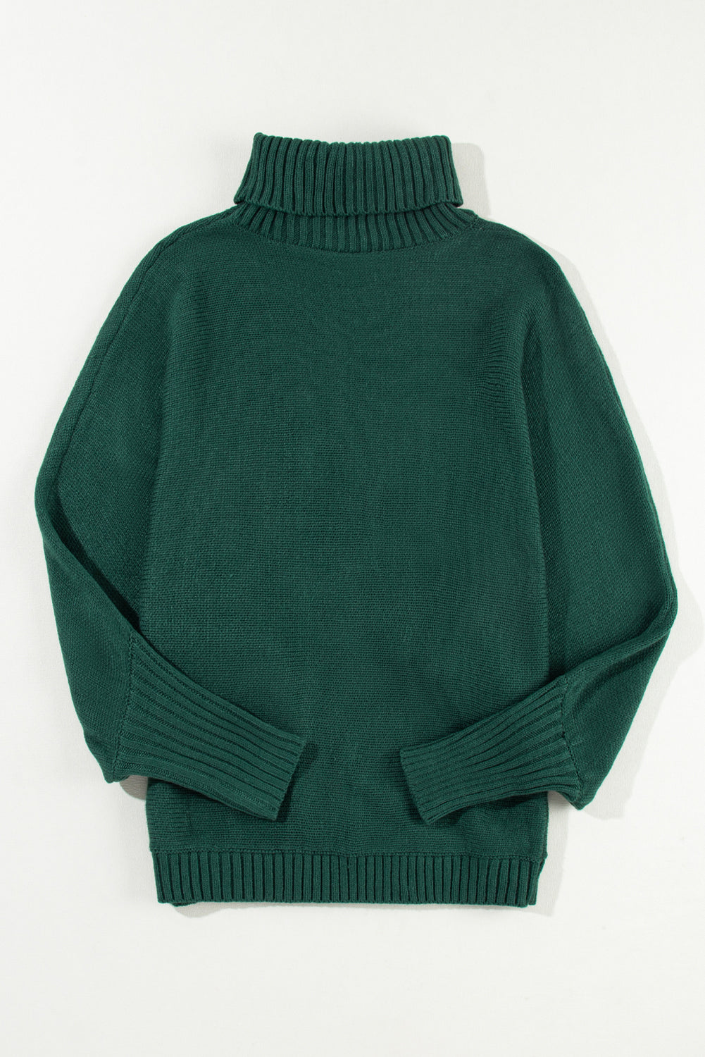 High Neck “Merry Christmas” Turtleneck Sweater – Timeless Holiday Cozy