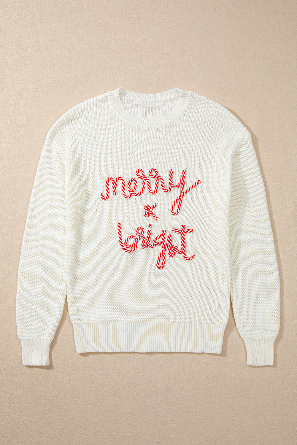 Merry & Bright Candy Cane Sweater – Charleston Holiday Spirit