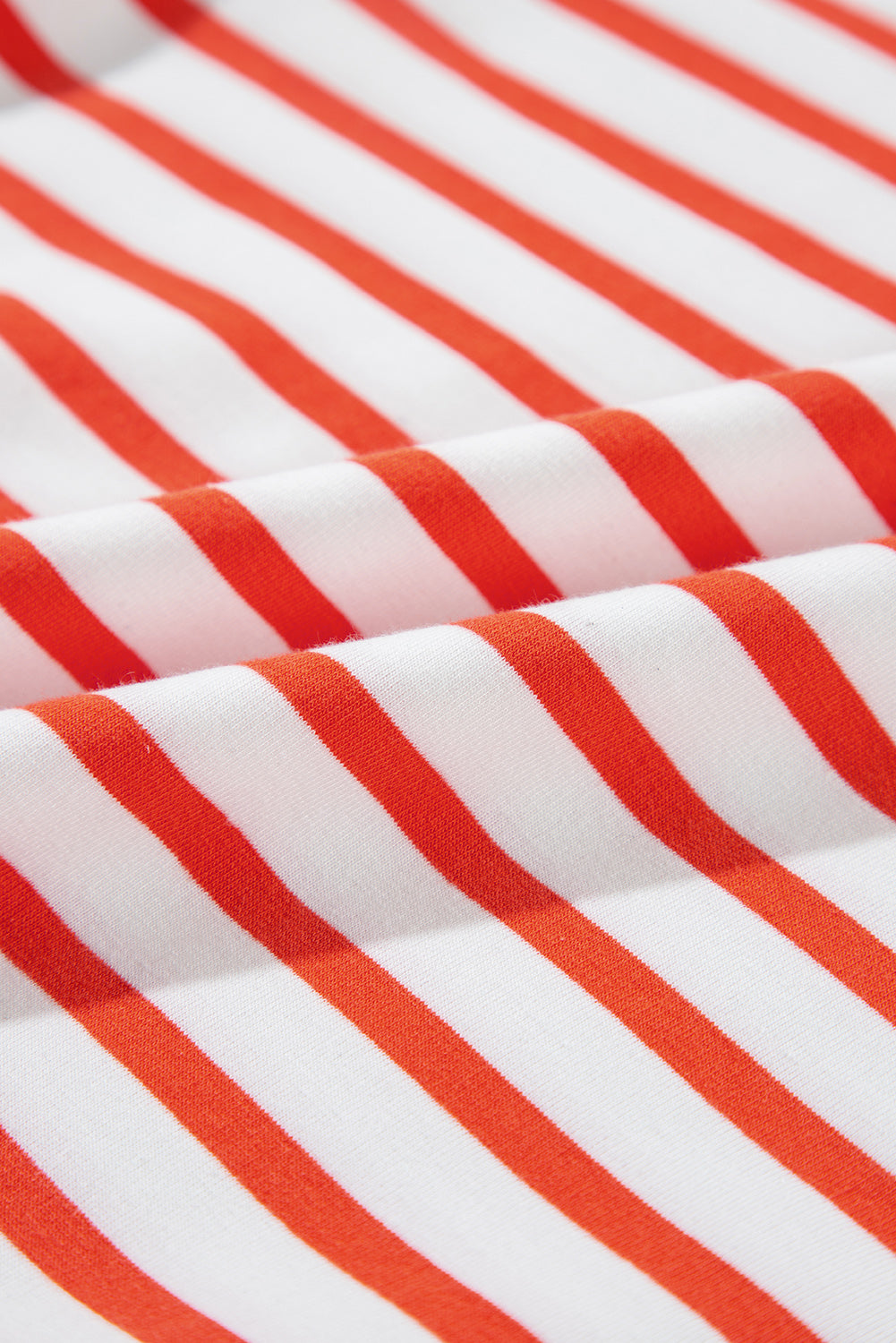 Stripe Colorblock Crewneck