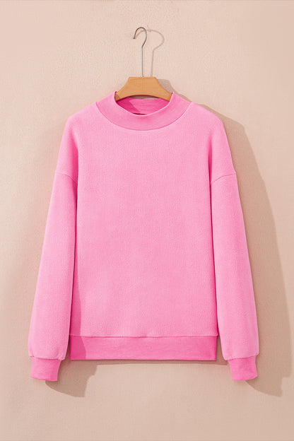 Reversible Mockneck Sweatshirt