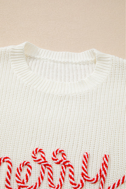 Merry & Bright Candy Cane Sweater – Charleston Holiday Spirit