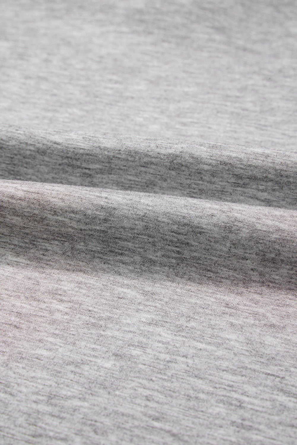 Light Grey Colorblock Hoodie – Patchwork Drawstring Pullover
