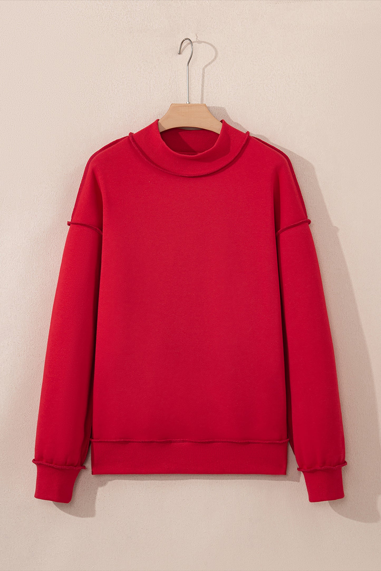 Reversible Mockneck Sweatshirt