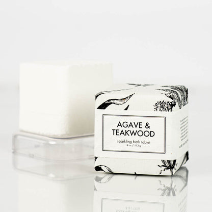 Agave & Teakwood - Sparkling Bath Tablets