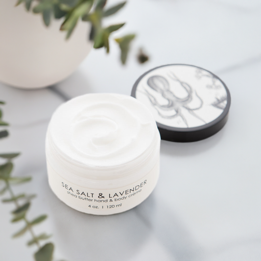 Sea Salt & Lavender - Shea Butter Hand & Body Creme