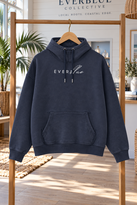 Everblue Vintage Wash High Neck Sweatshirt
