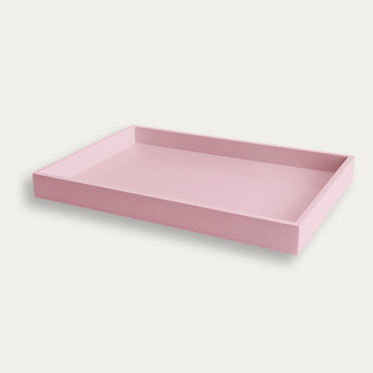 Blush Lacquered Classic Tray