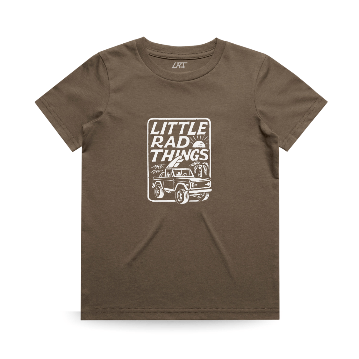 THE BRONCO LITTLE RAD THINGS TEE - BROWN