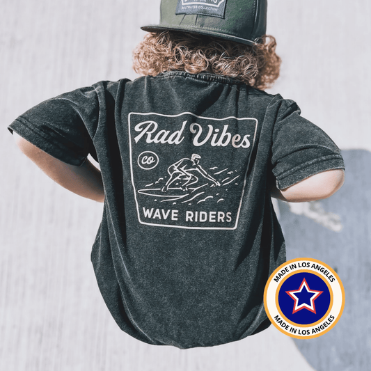 THE MAVERICKS TEE - VINTAGE BLACK